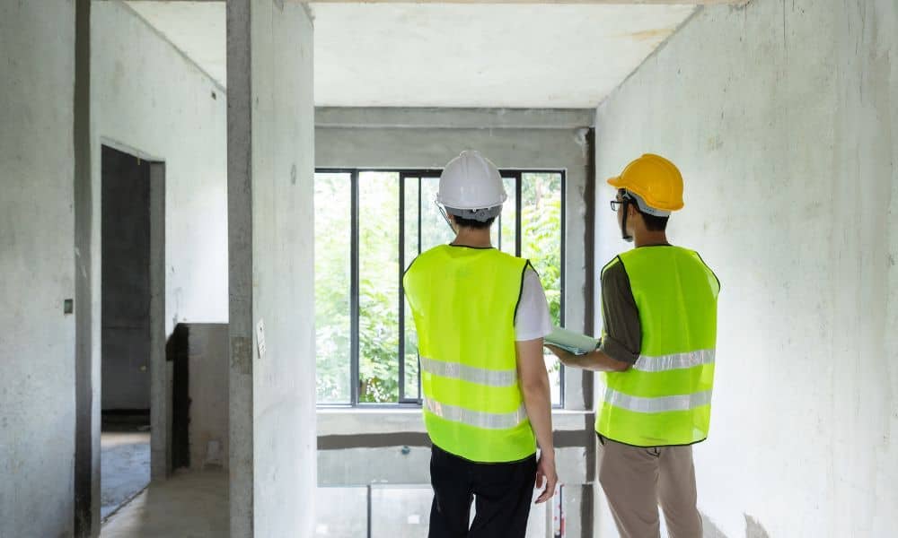structural engineering inspection - ALTA Survey Alabama structural engineering - Structural engineers conducting an on-site property inspection.