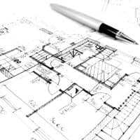 Survey plan drawing used to document property boundaries and recorded land details
